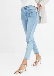 Jeans med strass-applikasjon, bonprix