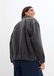 Oversized Jacke i ull-look, bonprix