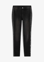 Stretchjeans med dekor, bonprix