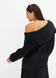 Asymmetrisk off-shoulder genser, bonprix