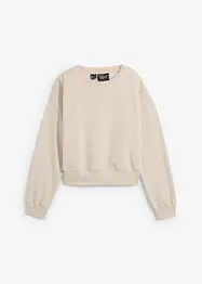 Kort sweatshirt, bonprix