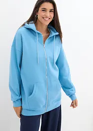 Oversized sweatjakke med hette, bpc bonprix collection