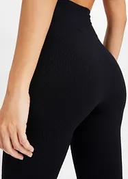 Seamless leggings med struktur, bonprix