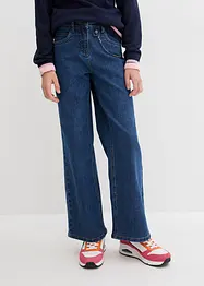 Jeans med kjede til barn, Wide Leg, bonprix