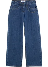 Jeans med kjede til barn, Wide Leg, bonprix