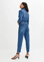 Denim-jumpsuit, Barrel Fit, bonprix