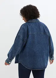 Oversized jeans-skjortejakke, John Baner JEANSWEAR