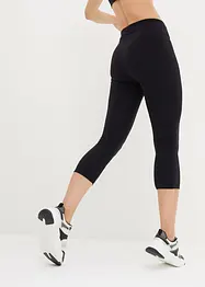 Ultrasoft treningsleggings med lommer på sidene, capri-lengde, bonprix