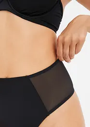 Høy stringtruse med mesh-innfellinger, bonprix