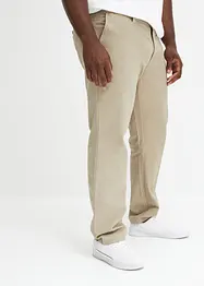 Chinos i ren bomull og Regular Fit-modell, Straight, bonprix