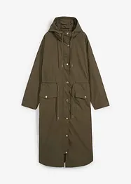 Overgangsparkas med trench-look og justering i midjen, bonprix