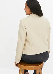 Kort bouclé-blazer, bonprix