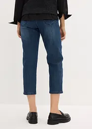 Capri-jeans med dekor-sømmer, bonprix