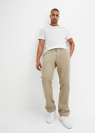 Chinos i ren bomull og Regular Fit-modell, Straight, bonprix