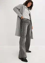 Wide Leg-jeans, Mid Waist, stretch, bonprix