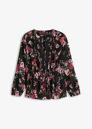 Bluse med print, bonprix