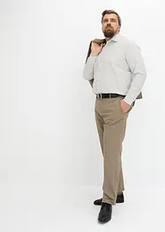 Business-skjorte med nålestriper, Slim Fit, bonprix