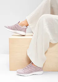 Behagelige slip in-sneakers i softmateriale, bonprix