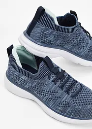 Behagelige slip in-sneakers i softmateriale, bonprix