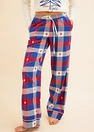 Pyjamas med flanellbukse, bonprix