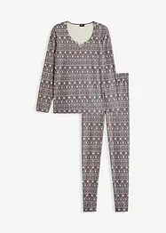 Termo-pyjamas med leggings, bonprix