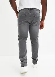 Regular Fit stretchjeans med komfortsnitt, Tapered, bonprix