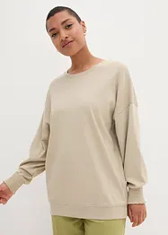 Oversized langermet topp med ballongermer, bonprix