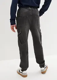 Jeans med cargolommer for barn, Regular Fit, bonprix