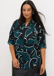 Bluse med print, bonprix