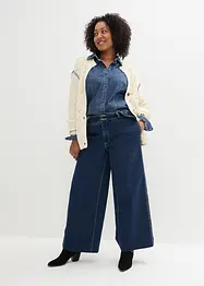 Wide Leg-jeans High Waist, stretch, bonprix