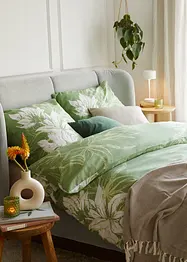 Sengesett med blomster, bonprix