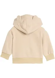 Hettegenser i fleece til baby, bonprix