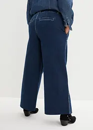 Wide Leg-jeans High Waist, stretch, bonprix