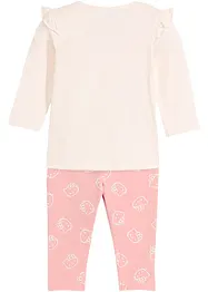 Langermet shirt med Hello Kitty + leggings for baby (2-delt sett), bonprix