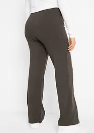 Treningsbukse i bomull med stretch, Bootcut (2-pack), bonprix