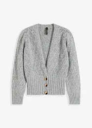 Cardigan med brede mansjetter, bonprix