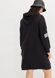 Sweatshirtkjole i ren økologisk bomull, bonprix