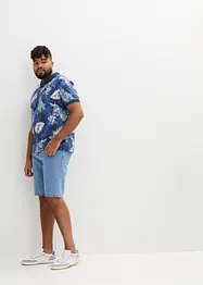 Kortermet jersey-poloskjorte i 100% økologisk bomull, bonprix