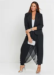 Bukse med chiffon, bonprix
