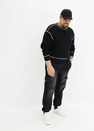 Genser med resirkulert bomull, Loose Fit, bonprix