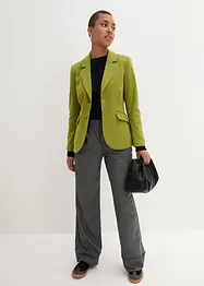 Jersey-blazer i bomull, innsvingt, bonprix