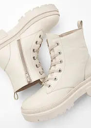 Boots med snøring, bonprix