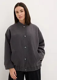 Oversized Jacke i ull-look, bonprix