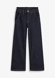 Wide Leg-jeans High Waist, Paperbag, bonprix