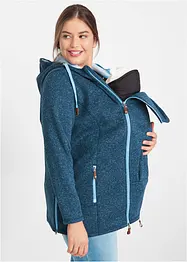 Mammajakke i fleece med bæreinnlegg, bonprix