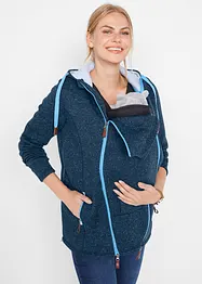 Mammajakke i fleece med bæreinnlegg, bonprix