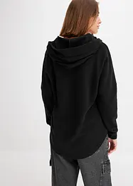 Sweatshirt i strikket look, bonprix