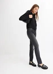 Stretchjeans med dekor, bonprix