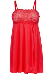 Neglisjé i glinsende materiale, bonprix