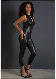 Catsuit ouvert i wetlook, VENUS